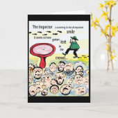 スマイル検査 カード (黄色い花)