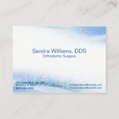 スマイル歯科医の名刺 名刺 (裏面)