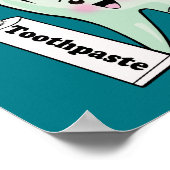 スマイル歯科医師事務所の歯芸術 ポスター (角)