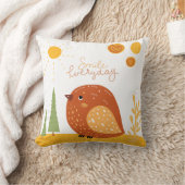 スマイル毎日ぼほ鳥サンキュート クッション (ブランケット)