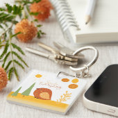 スマイル毎日ぼほ鳥サンシャインキュート キーホルダー (正面右)