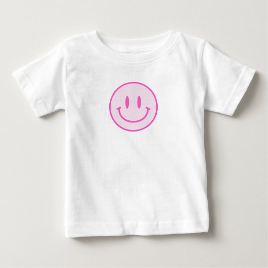 スマイル満足 ベビーTシャツ (正面)