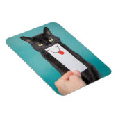 スマイル猫おもしろいへの口スケッチ マグネット (右側)