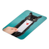 スマイル猫おもしろいへの口スケッチ マグネット (左側)