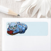 スマイル猫微笑み返し住所 シール (インサイチュ)