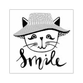 スマイル猫 ラバースタンプ (インプリント)