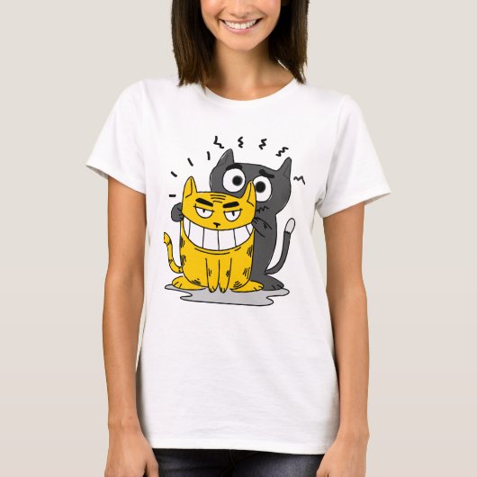 スマイル猫Tシャツ Tシャツ (正面)