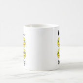 スマイル笑顔保顔笑顔スマイル コーヒーマグカップ (中央)