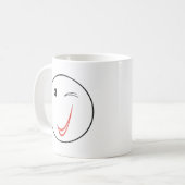 スマイル素晴らしC0。 コーヒーマグカップ (正面左)