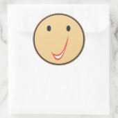 スマイル素晴らしC0。 ラウンドシール (バッグ)