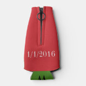 スマイル絵文字クーラーボックス- srf ボトルクーラー (裏面)