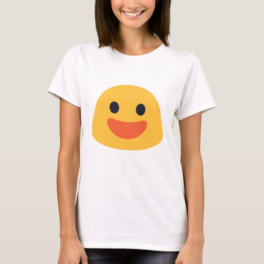 スマイル絵文字 Tシャツ (正面)