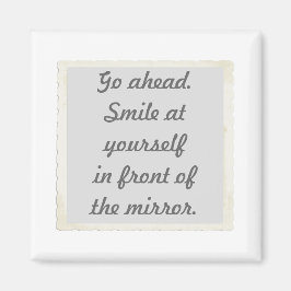 スマイル自身確認磁石 マグネット