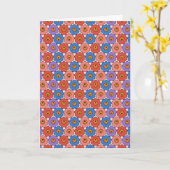 スマイル花 カード (黄色い花)