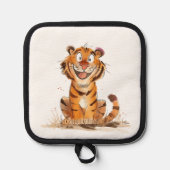 スマイル虎 鍋敷き (正面)