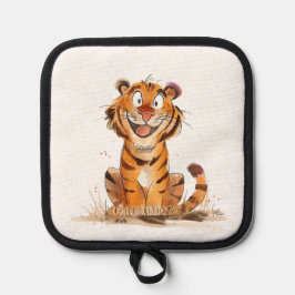 スマイル虎 鍋敷き