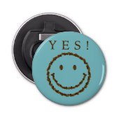 スマイル豆 栓抜き (正面)