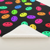 スマイル顔シェルパブランケット シェルパブランケット (3/4)