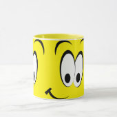 スマイル顔絵文字 マグカップ (中央)