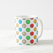 スマイル顔 コーヒーマグカップ (正面右)
