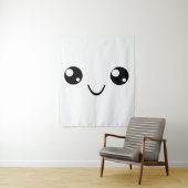 スマイル顔 タペストリー (インサイチュ)