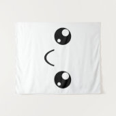 スマイル顔 タペストリー (正面(横))