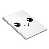 スマイル顔 ノートブック (右側)