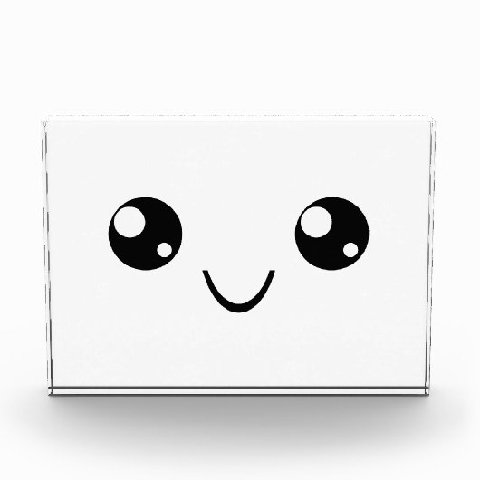 スマイル顔 フォトブロック (正面)