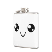 スマイル顔 フラスク (左)