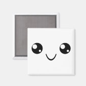 スマイル顔 マグネット (正面/裏面)