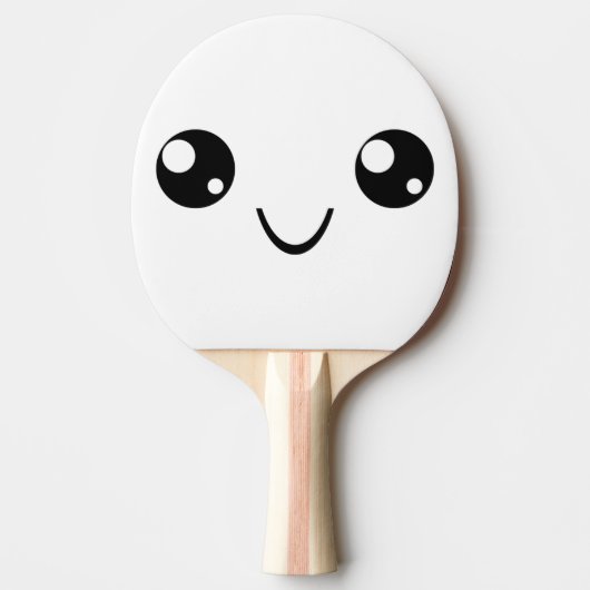 スマイル顔 卓球ラケット (正面)
