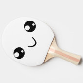 スマイル顔 卓球ラケット (横)