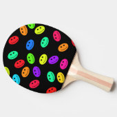 スマイル顔 卓球ラケット (横)