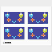 スマイル4Momステッカー 長方形シール (シート)