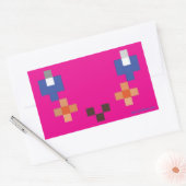 スマイル4Momステッカー 長方形シール (封筒)