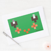 スマイル4Momステッカー 長方形シール (封筒)