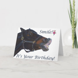 スマイル!あなたの誕生日グリーティングカード カード