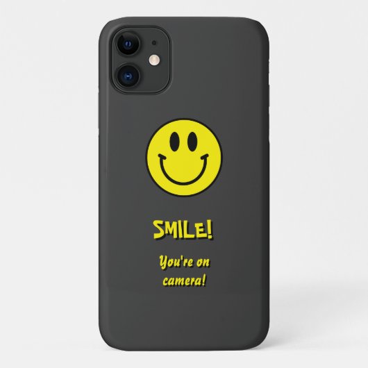 スマイル!あなたはカメラに! Case-Mate iPhoneケース (裏面)