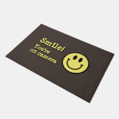 スマイル!あなたはカメラに！doormat ドアマット (アングル)