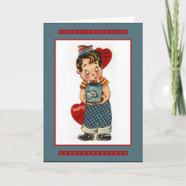 スマイル、あなたはスナップバレンタインカードを作る シーズンカード