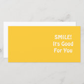 スマイル!お前のためだ。イエロー. (正面/裏面)