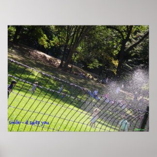 スマイル – お客様に合う ポスター