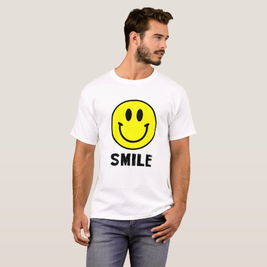 スマイル かわいい Tシャツ (正面フル)