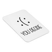 スマイル/しかめの磁石 マグネット (右側)