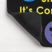 スマイル! それは伝染性-マウスパッドです マウスパッド (コーナー)