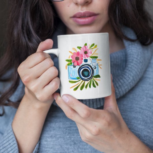 スマイル、それは真新しい日だ コーヒーマグカップ