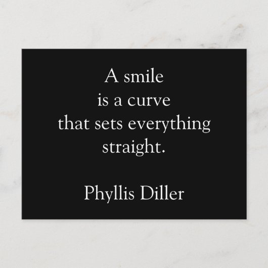 スマイル – はがき感動的 ポストカード (正面)