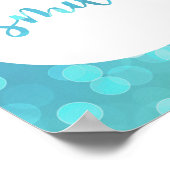 スマイル!やる気を起こさせる引用文ウォールアート ポスター (角)