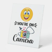 スマイル!カメラに取り付け 台座サイン (正面)