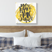 スマイル キャンバスプリント (インサイチュ (寝室))